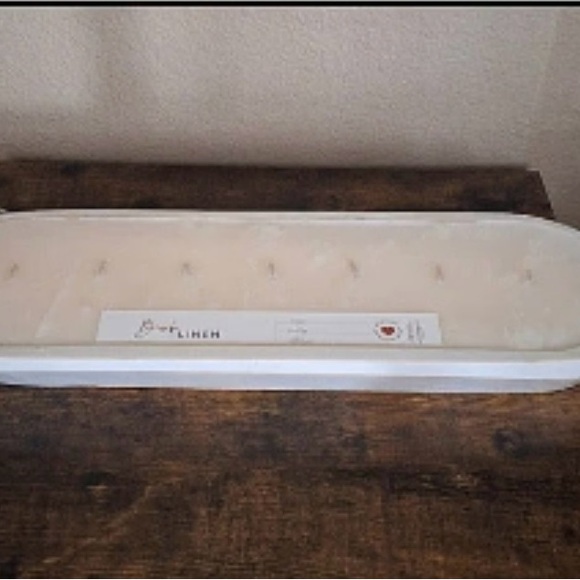 Cedar Mountain Candle Beach Linen 7 Wick White Dough Bowl Soy Candle - Picture 1 of 15